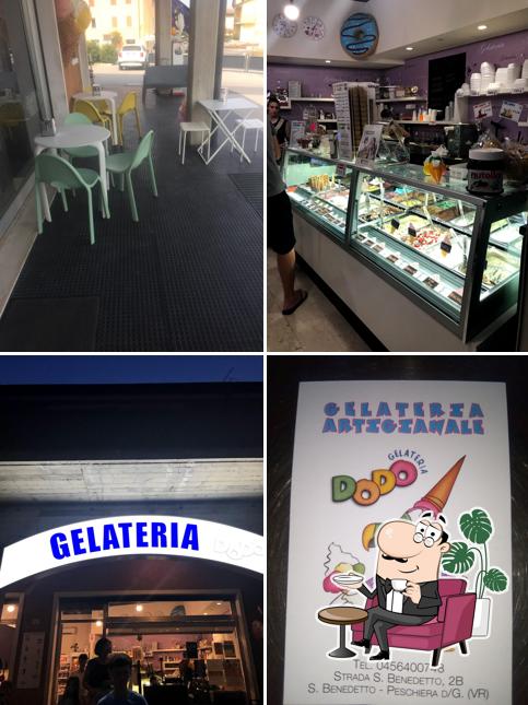 Gli interni di Gelateria Dodo
