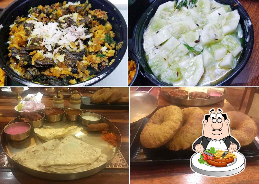 Food at Kath N Ghat restaurant