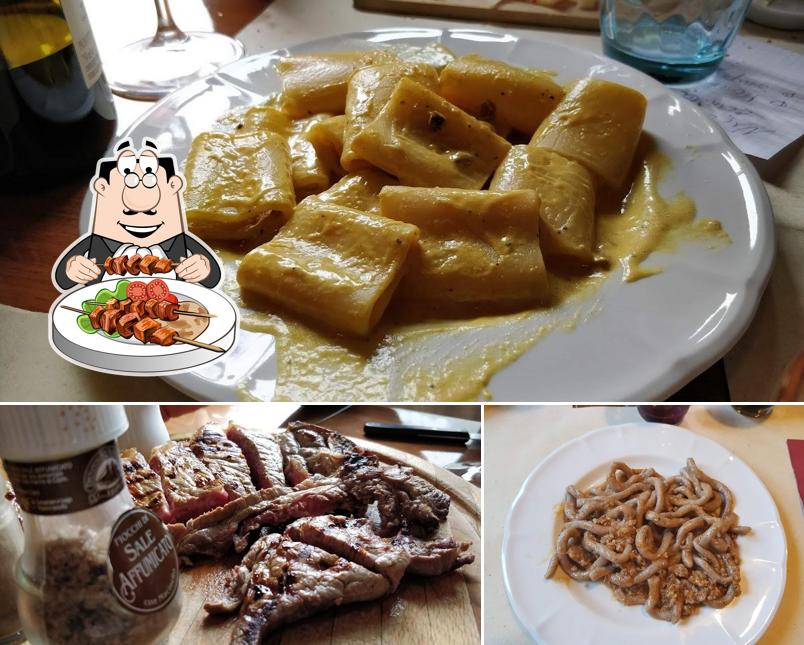 Platti al Osteria Enoteca Sotto Le Fonti