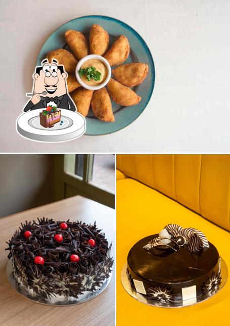 Chocolate cake at Pastry Cottage