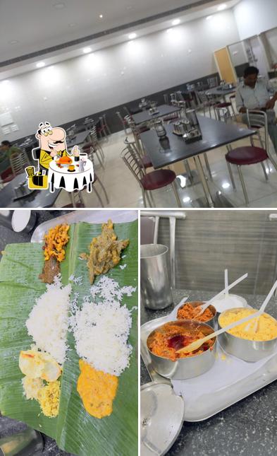 This is the image displaying food and interior at Ramaiah mess