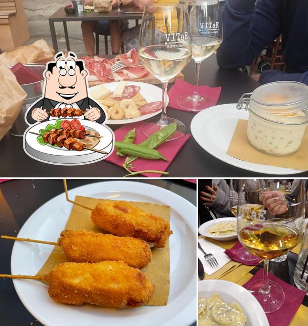 Cibo al VITaE Calici e Forchette