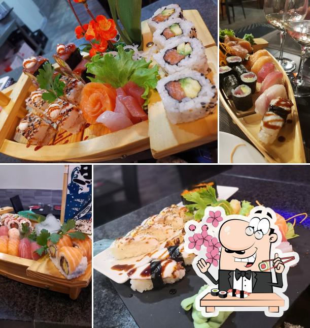 Il sushi è il cibo tradizionale della cucina giapponese
