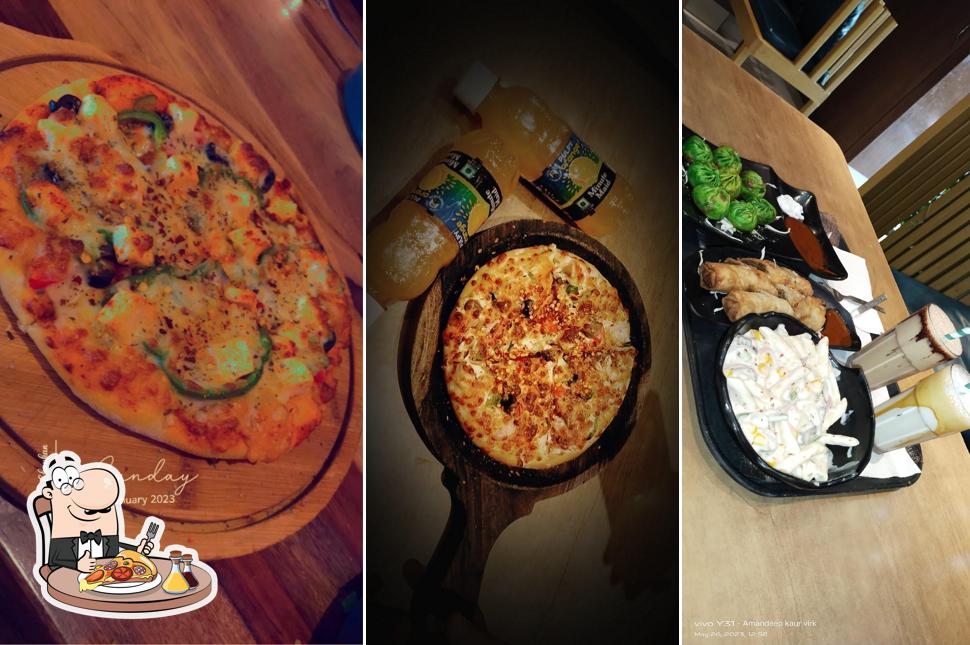 Order various types of pizza