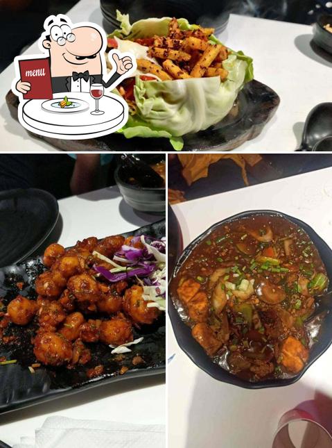 Food at Wok On Fire