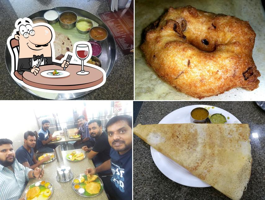 Meals at Hotel Sree Abhirami Vegetarian