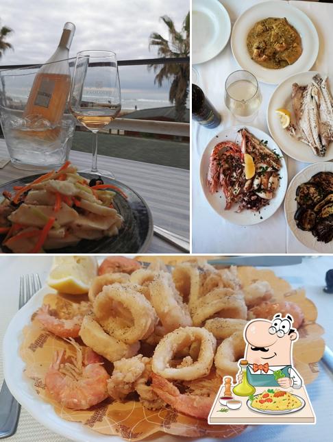 Platti al Ristorante Il Delfino Ostia