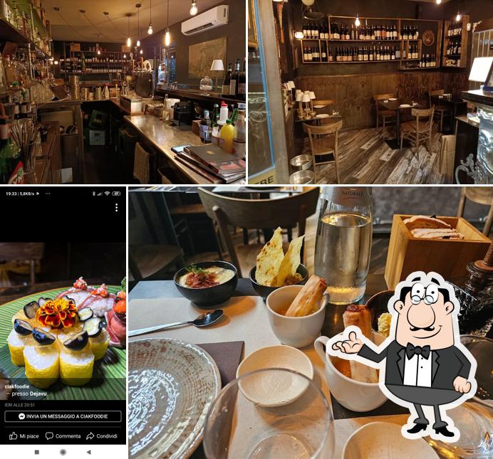 Dai un'occhiata agli interni di DEJAVU ENOSTERIA_ IL VERO SUSHI DI CARNE 1°specializzato a ROMA