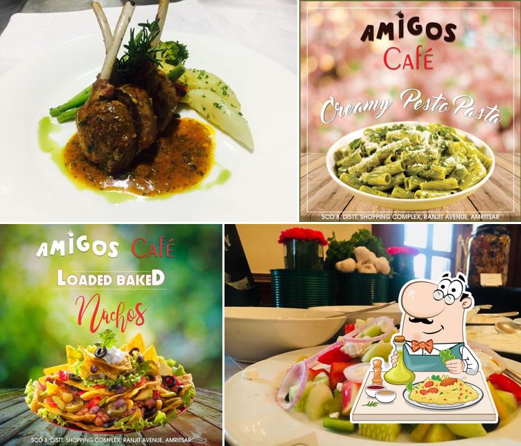 Food at Amigos Grill