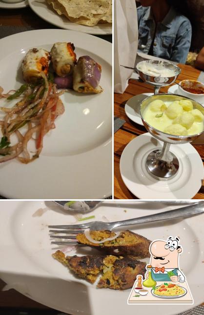 Food at B B C Courtyard Restaurant