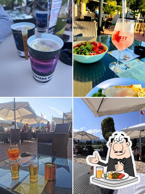 La cibo e bevanda del ristorante