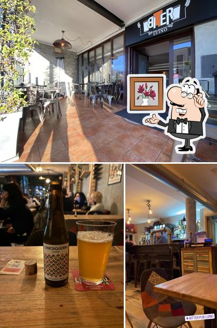 Gli interni di Bitter Pub