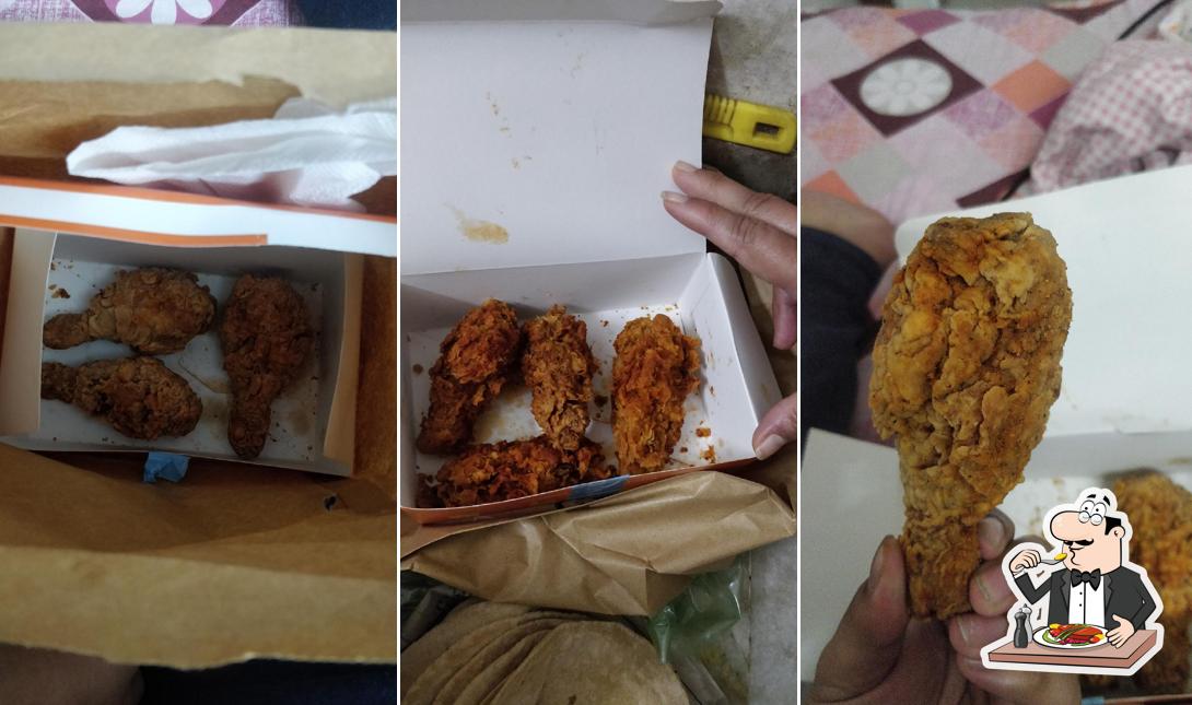Food at Cheeky Chicken