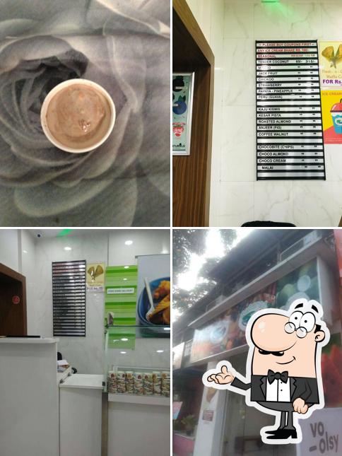 The interior of Naturals Ice Cream