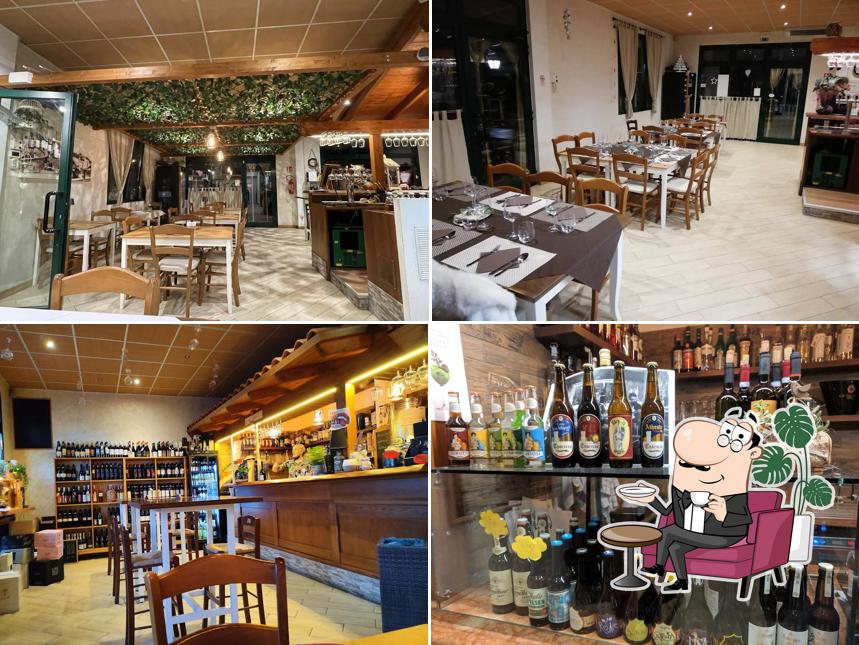 Gli interni di Enoteca Vero Vino