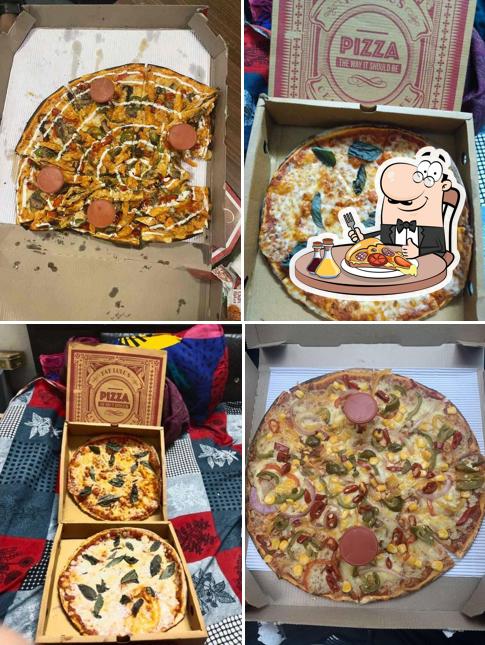 Try out pizza at Fat Lulu's Pizza