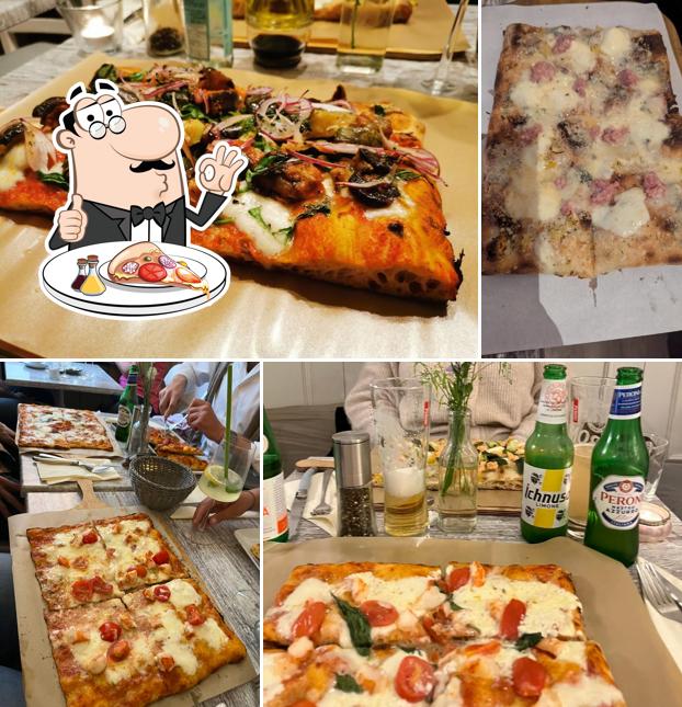 Essayez différents types de pizzas