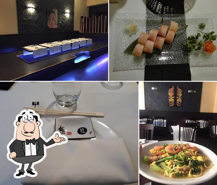 Dai un'occhiata agli interni di GRU SUSHI