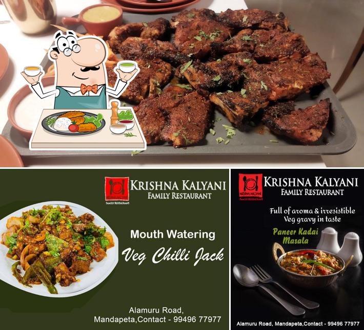 Food at Krishna Kalyani Family Restaurant