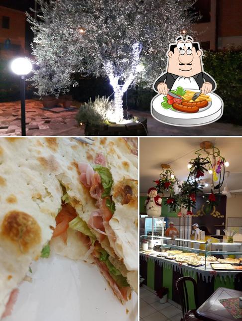 La foto di cibo e esterno da L'Oliva
