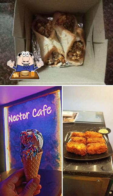 Food at Nectar Cafe