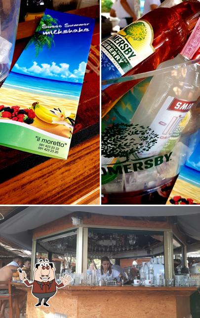 Tra le varie cose da Santiago caffe bar / 5 element si possono trovare la cibo e esterno