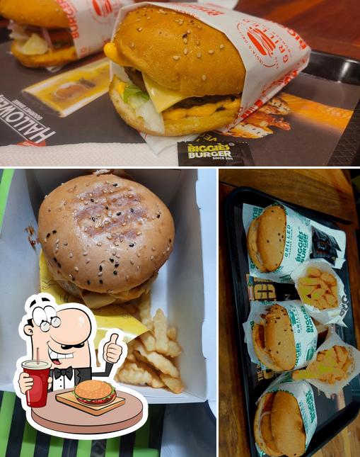 Order a burger at Biggies Burger : Tirmulgherry