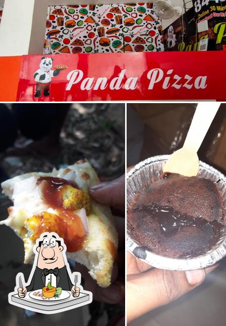 Food at Panda Pizza