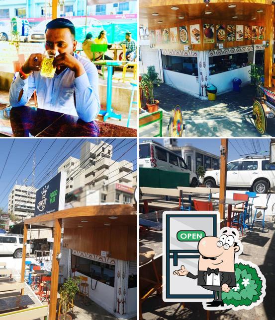 The exterior of Rajwada Food Pub