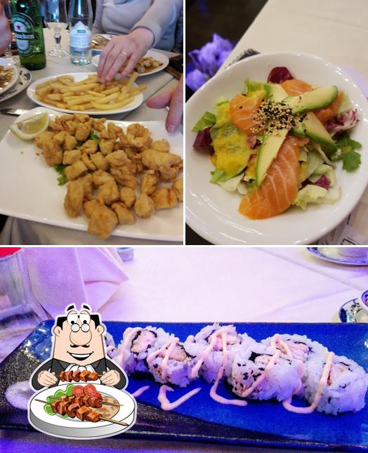 Platti al Ristorante Sushi Huan Cheng Corbetta