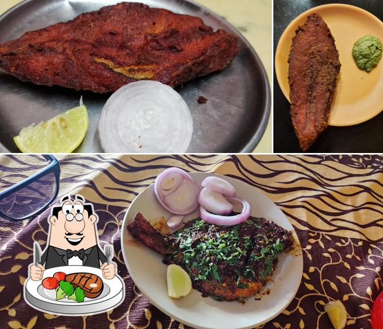 Get meat dishes at Sri Venkateshwara Hotel
