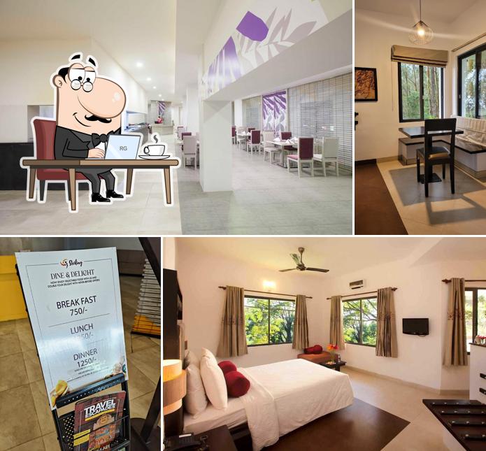 The interior of Sterling Munnar