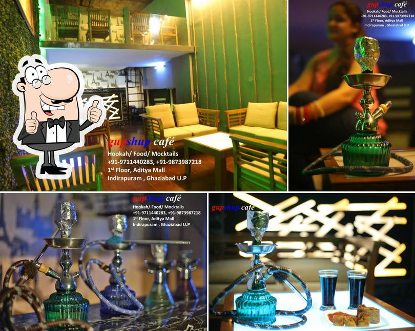 Here's a pic of gupshup café