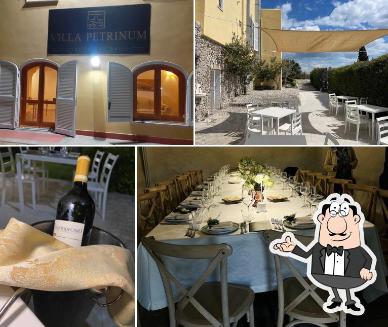 Gli interni di Villa Petrinum