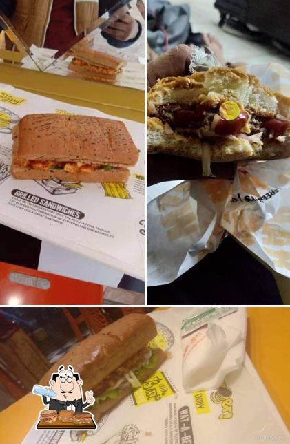 Grab a sandwich at Wat-a-Burger! - India ka Burger