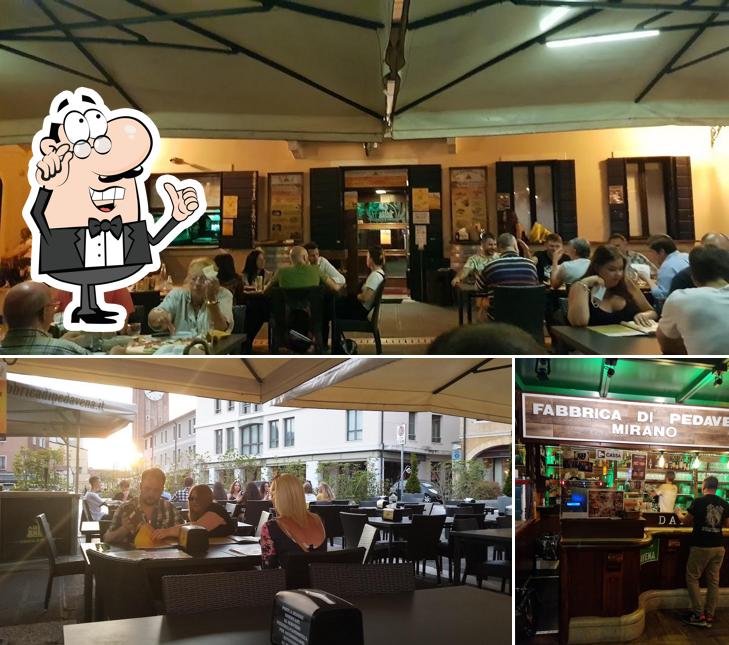 Siediti a un tavolo di Fabbrica di Pedavena Mirano