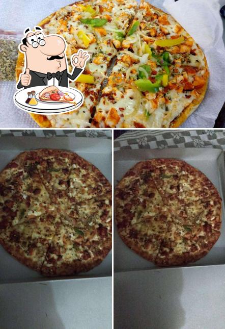 Pick various kinds of pizza