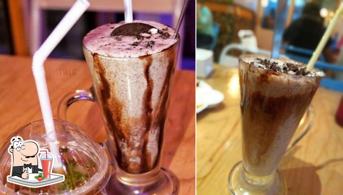 Order various beverages available at Cafe 96k