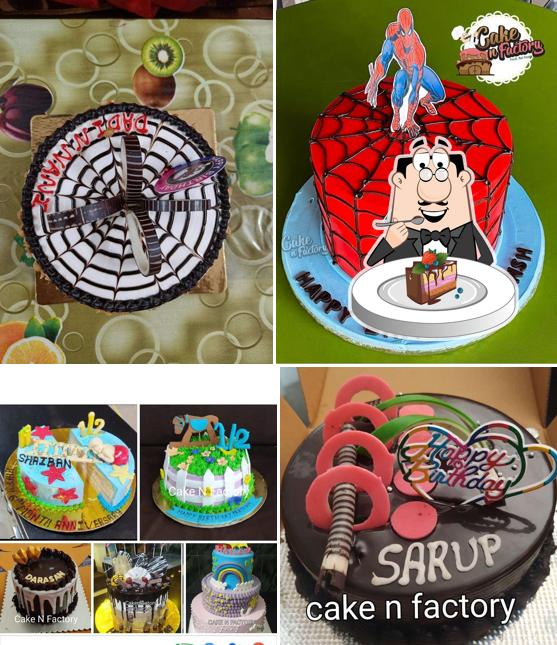 Chocolate cake at Cake n factory