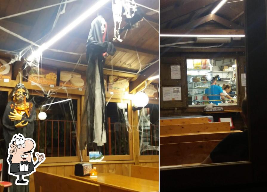 Gli interni di Chiosco Cicala