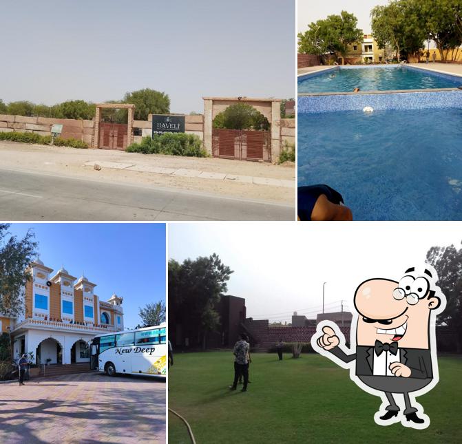 Check out the exterior of Haveli Resort