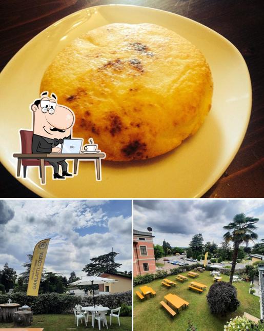 Gli interni di Home Restaurant in Villa