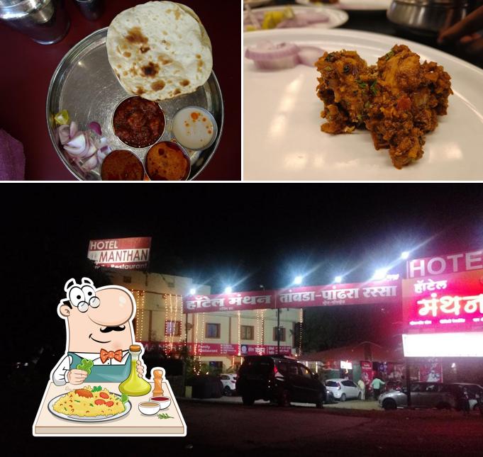 Food at Hotel Manthan