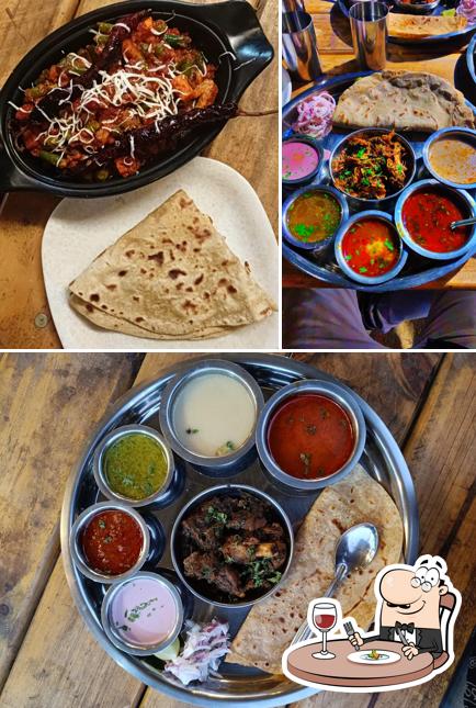 Food at Hotel Paripurn Kolhapur & Cafe Olympic