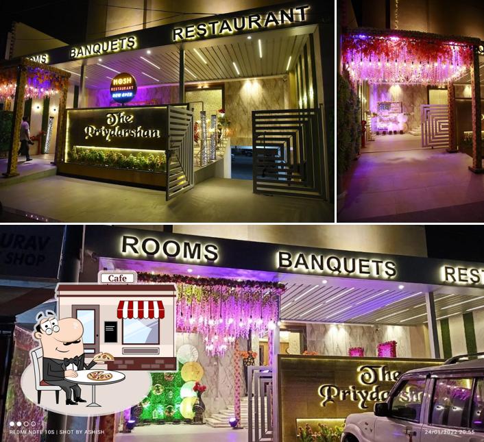 Check out how Hotel Priydarshan looks outside