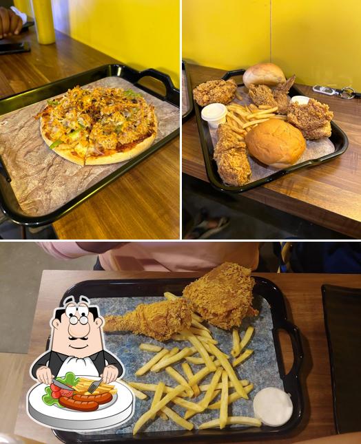 Food at Burger Hutt