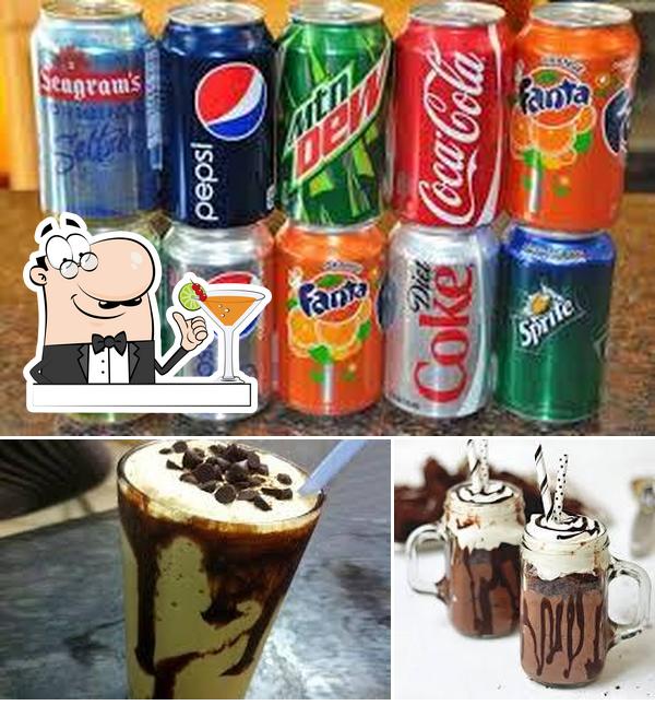 Pick a drink from the menu