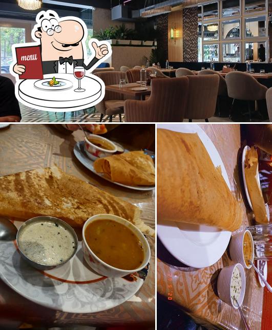 This is the image showing food and interior at Moti Mahal Delux - Hazratganj