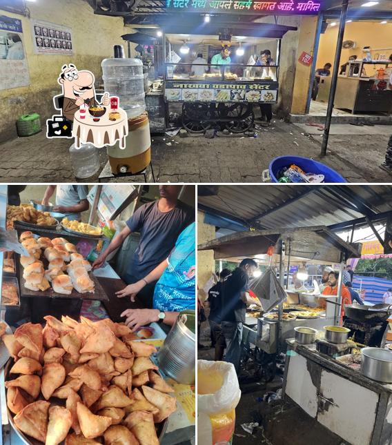 The restaurant's food and beverage