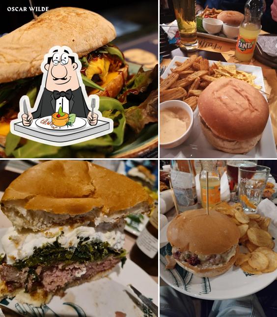Panino con maiale stirato al Oscar Wilde Pub Restaurant
